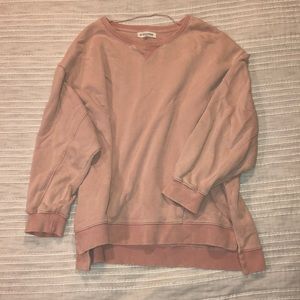 Oversized sweatshirt